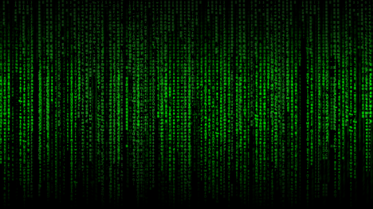 matrix, green, code